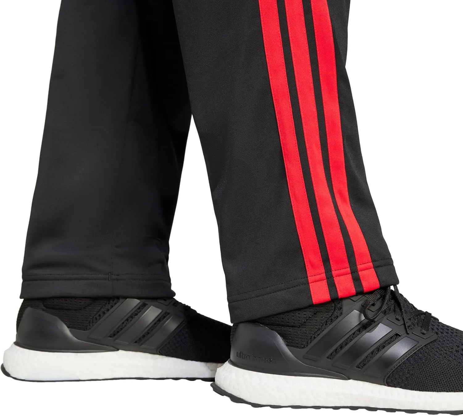 adidas Men's 3-Stripes Tricot Opem Hem Track Pants