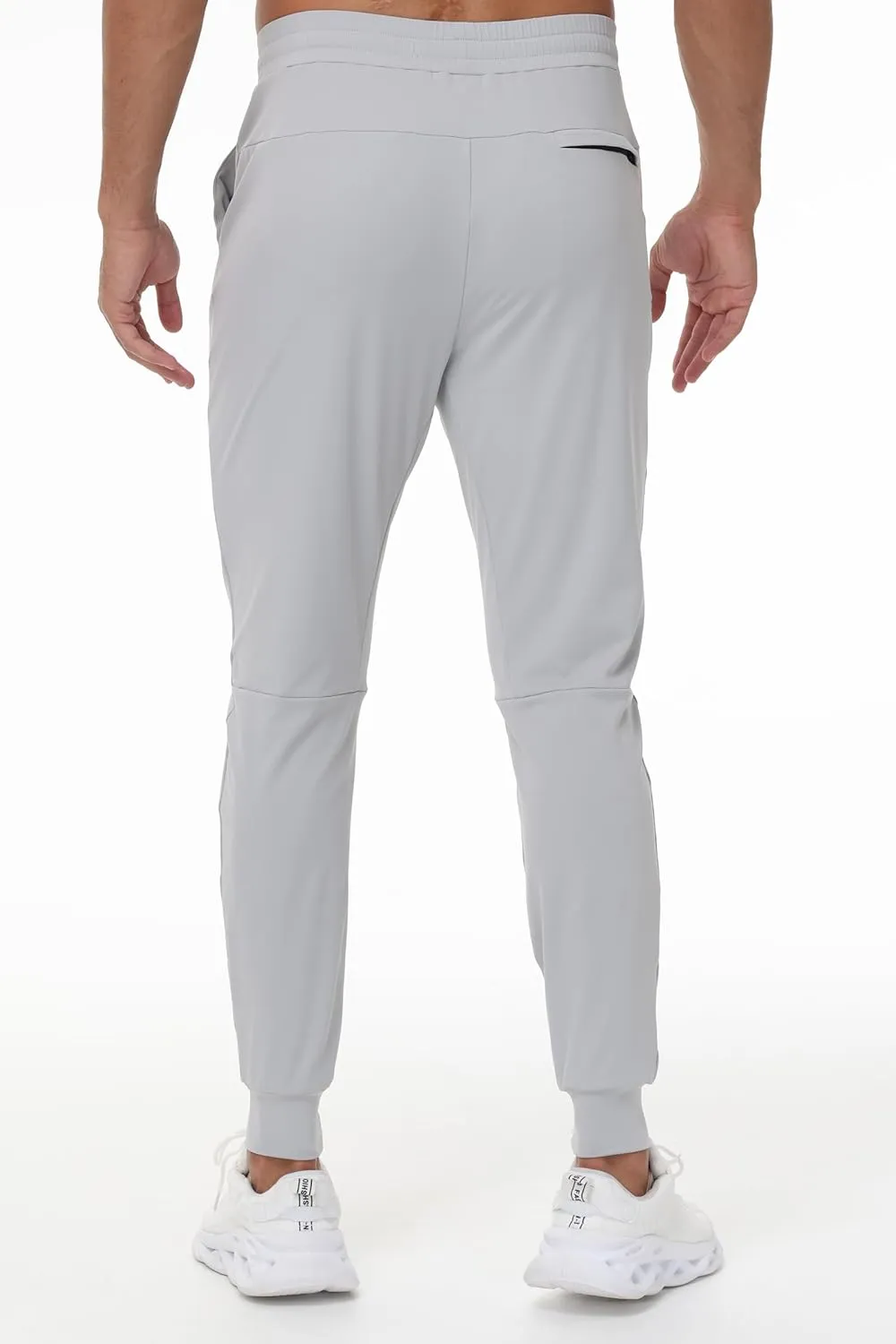 Blaosn Athletic Joggers for Men with Pockets Gym Workout Jogging Sweatpants Stretch Casual Travel Tapered Track Pants