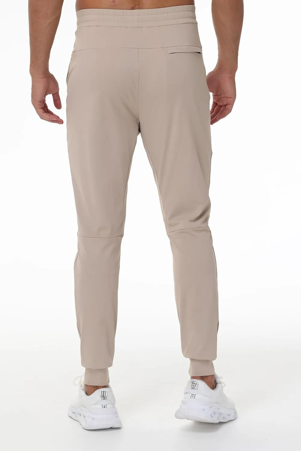 Blaosn Athletic Joggers for Men with Pockets Gym Workout Jogging Sweatpants Stretch Casual Travel Tapered Track Pants