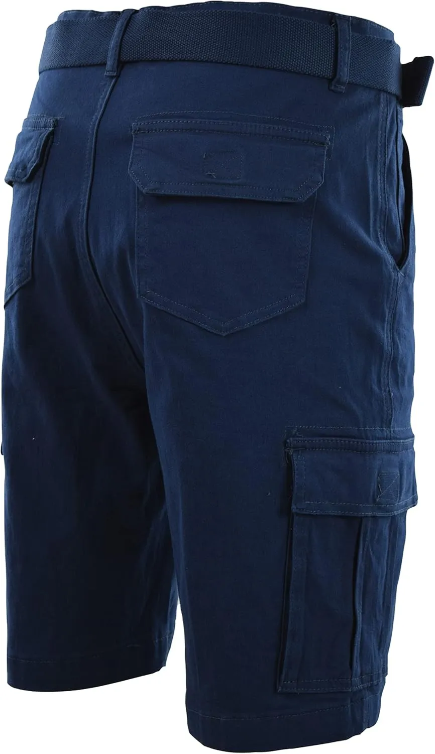 ChoiceApparel Mens Cargo Shorts with Belt