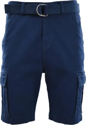 ChoiceApparel Mens Cargo Shorts with Belt