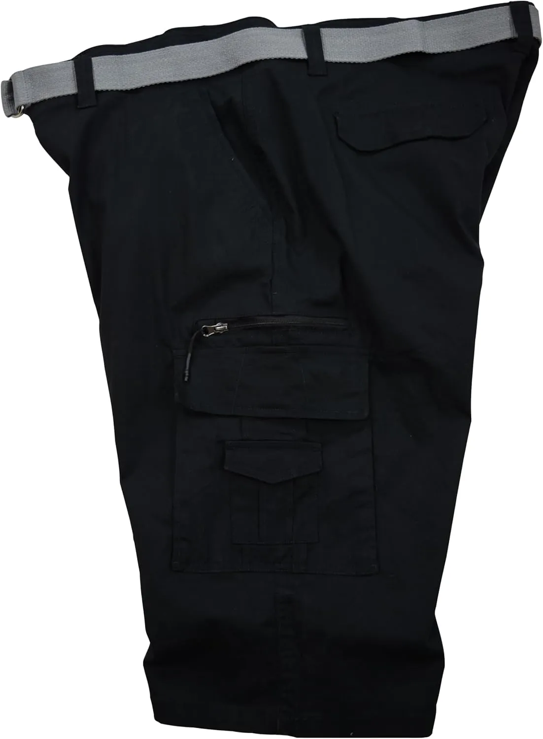 ChoiceApparel Mens Cargo Shorts with Belt