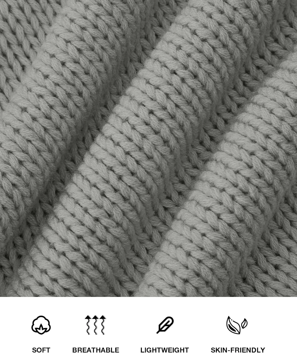 dowerme Women's Oversized Cardigan Casual Long Sleeve Open Front Drop Shoulder Cute Spring Sweaters Chunky Knit Outerwear