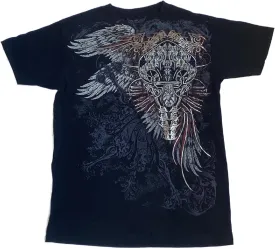 Grunge Graphic Tees for Women Y2k Vintage Gothic T Shirt Teen Girls Aesthetic Emo Baggy Tops 2000s Alternative Clothes