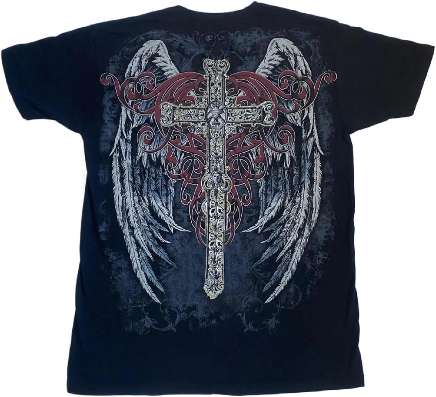 Grunge Graphic Tees for Women Y2k Vintage Gothic T Shirt Teen Girls Aesthetic Emo Baggy Tops 2000s Alternative Clothes