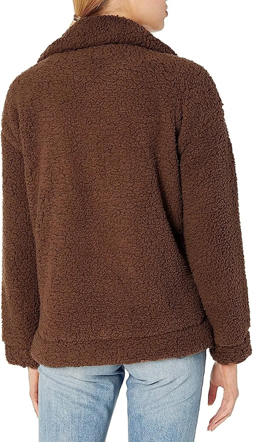 PRETTYGARDEN Women's Fashion Winter Coat Sherpa Fleece Faux Fur Shearling Oversized Trendy Jackets Warm Outerwear