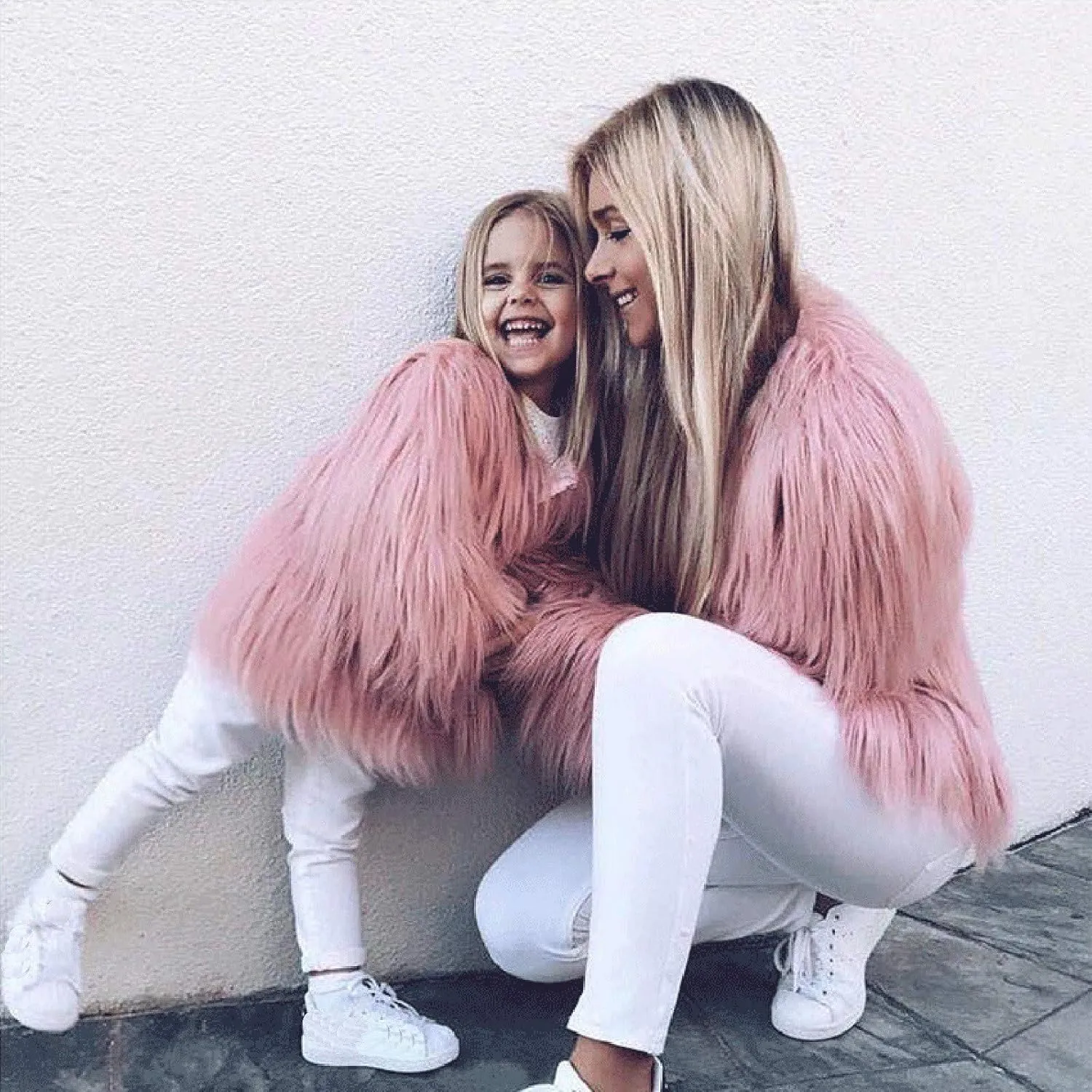 Toddler Kids Girls Faux Fur Coat Vest Spring Winter Warm Thick Waistcoat Christmas Jacket Puffer Quilted Vest Coat