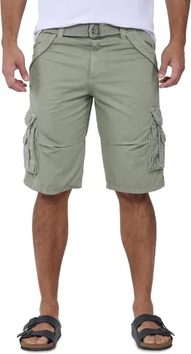 X RAY Mens Cargo Shorts Camo & Solid Colors 12.5" Inseam Knee Length Classic Fit Multi Pocket (Big and Tall Shorts for Men)